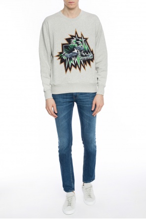 Sweatshirt with glitter trimming, zdjęcie 2 Sweatshirt with glitter trimming od Versace Versus